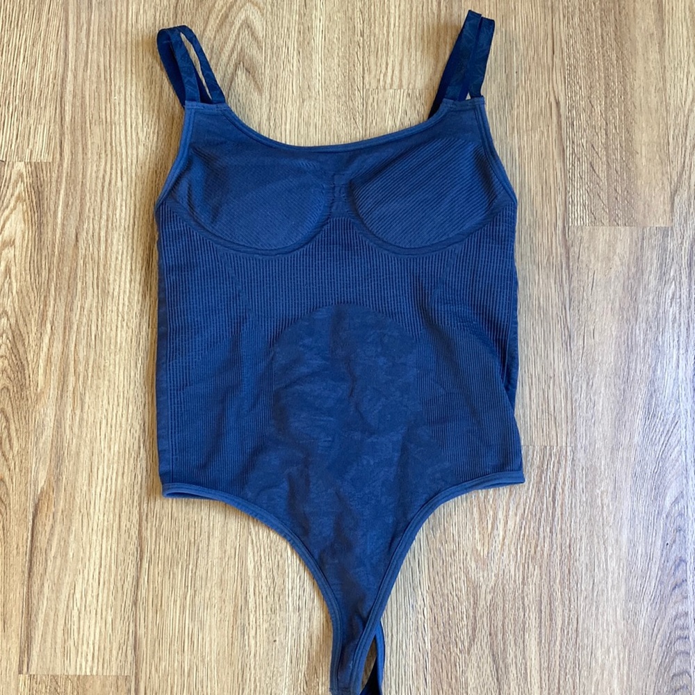 Gymshark charcoal body suit